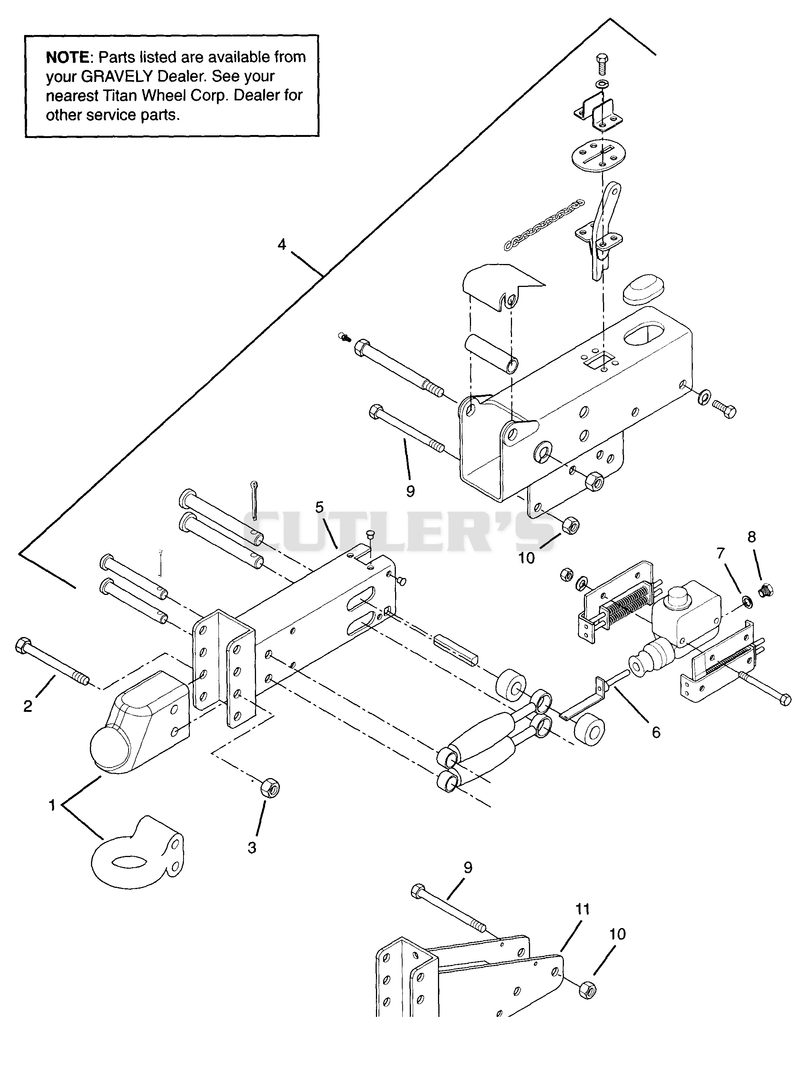 Couplers And Actuator/Hitch