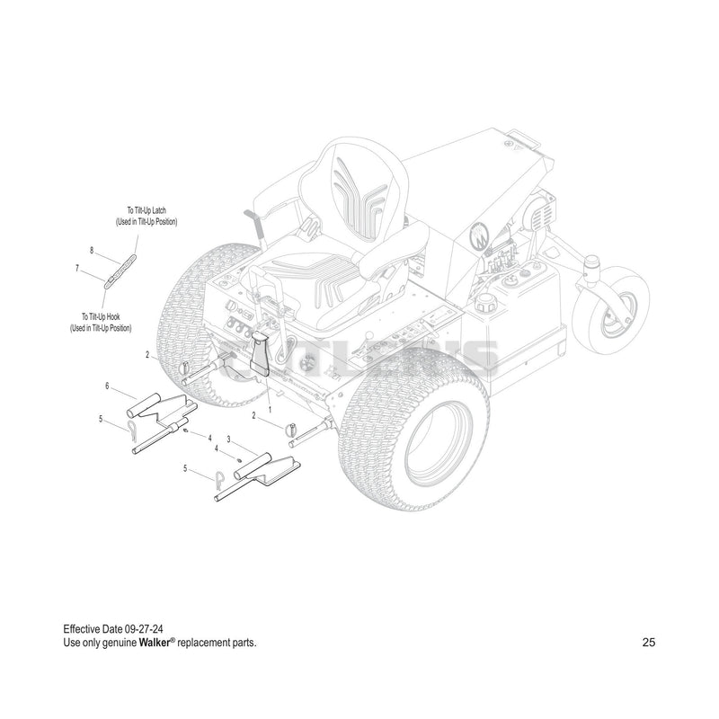H24d-H27i-H38i Deck Arm Adapter Kit