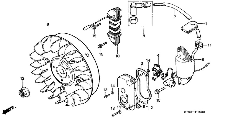 FLYWHEEL@IGNITION COIL