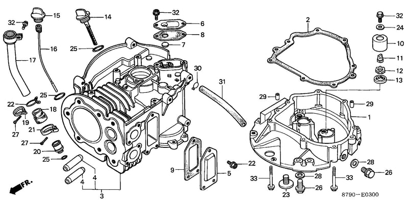 CYLINDER@OIL PAN
