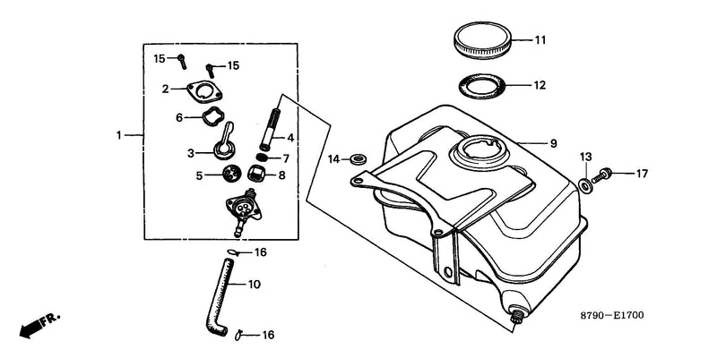 FUEL TANK (N1,N2)