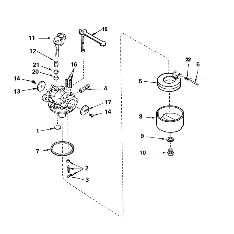 Carburetor No. 632552