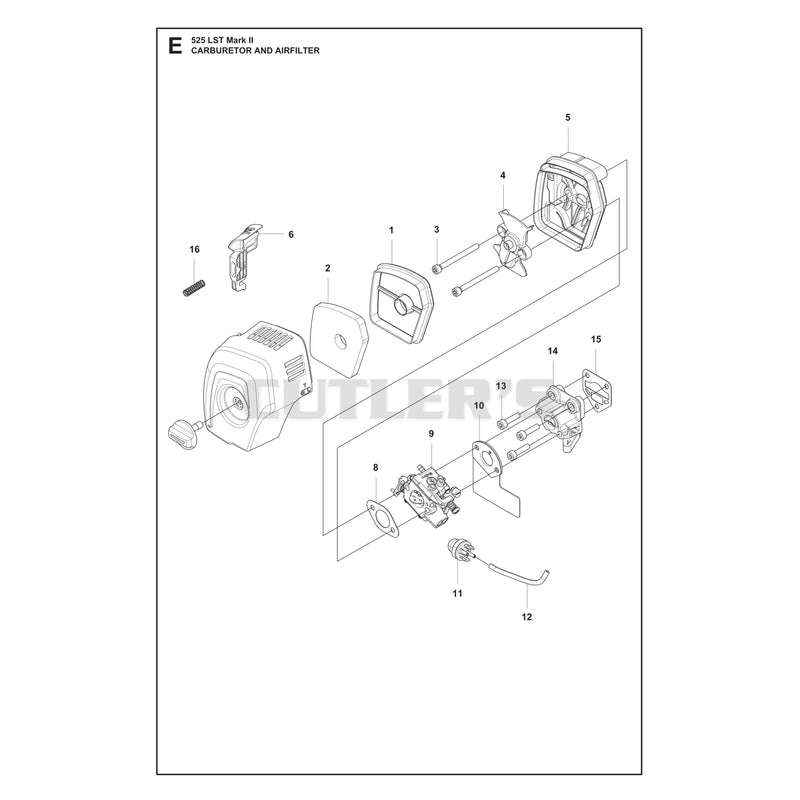 CARBURETOR AND AIR FILTER