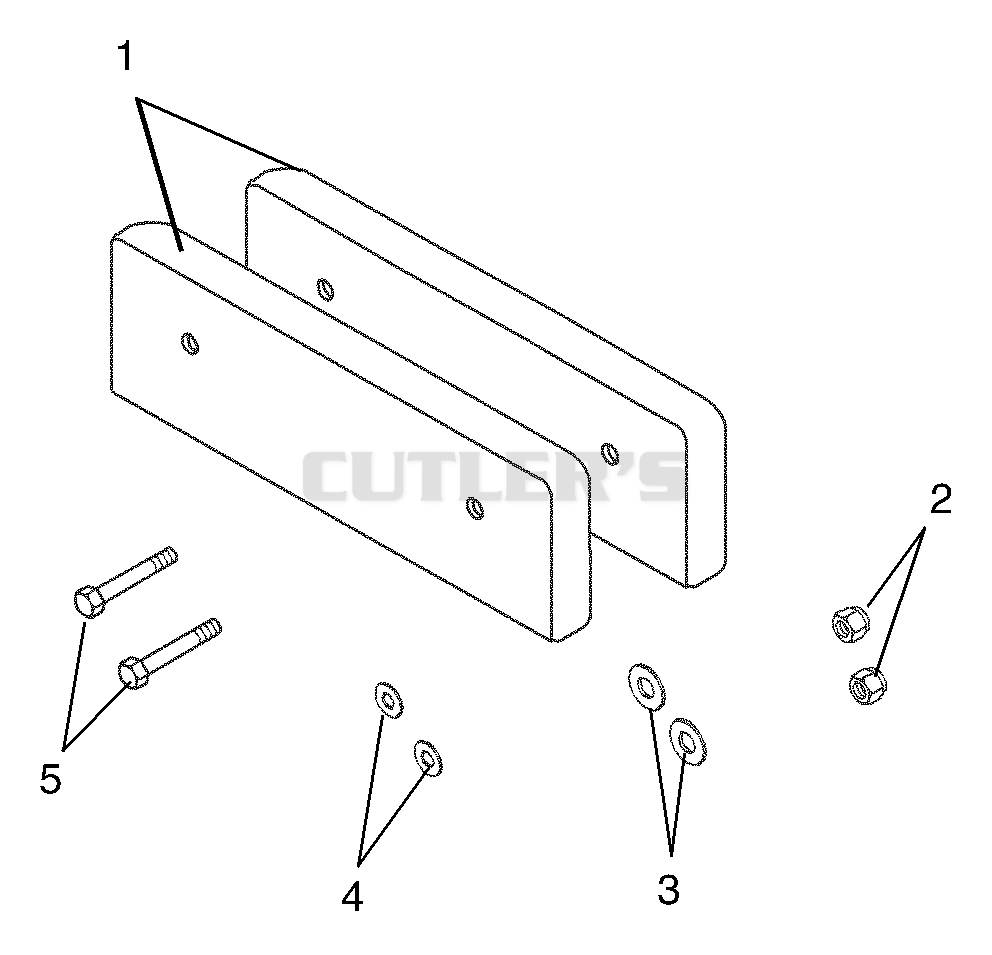 Gravely 792045 Weigh-RAD Attachment Kit PM200Z Parts Diagram