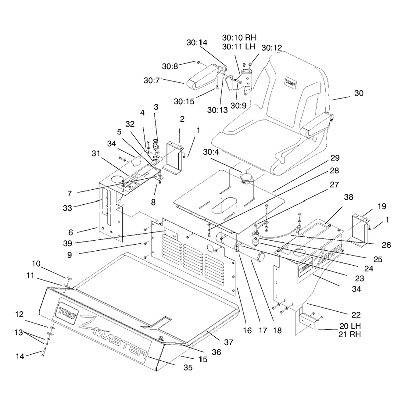 Seat and Fenders