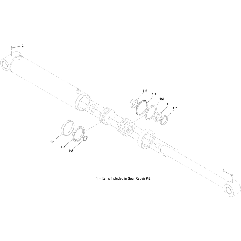 Hydraulic Cylinder Assembly No. 131-2471