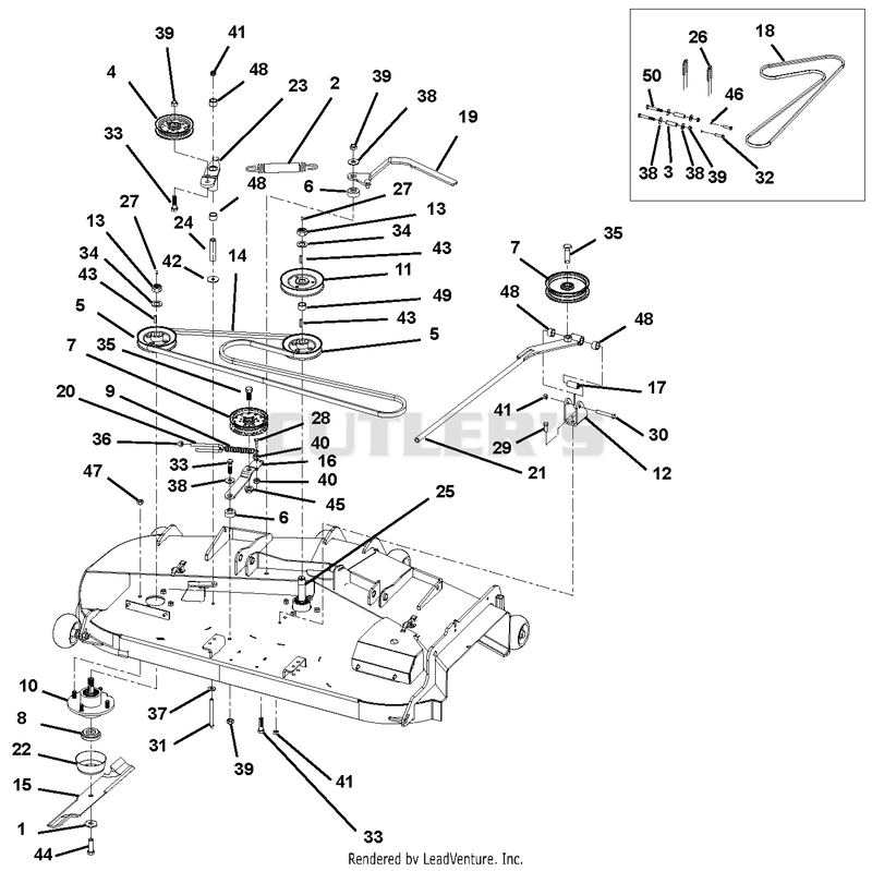 Belts, Idlers and Blades