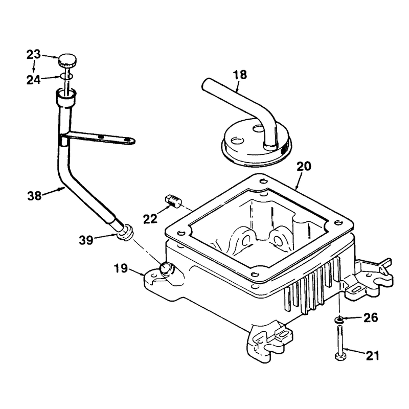 Oil Pan Filler Tube