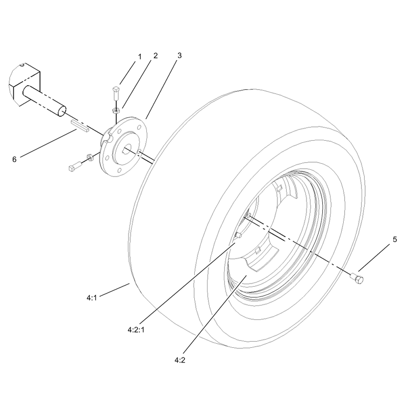 Rear Wheel Assembly