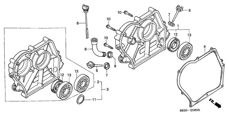 CRANKCASE COVER (1)