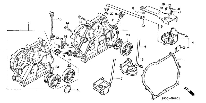 CRANKCASE COVER (2)