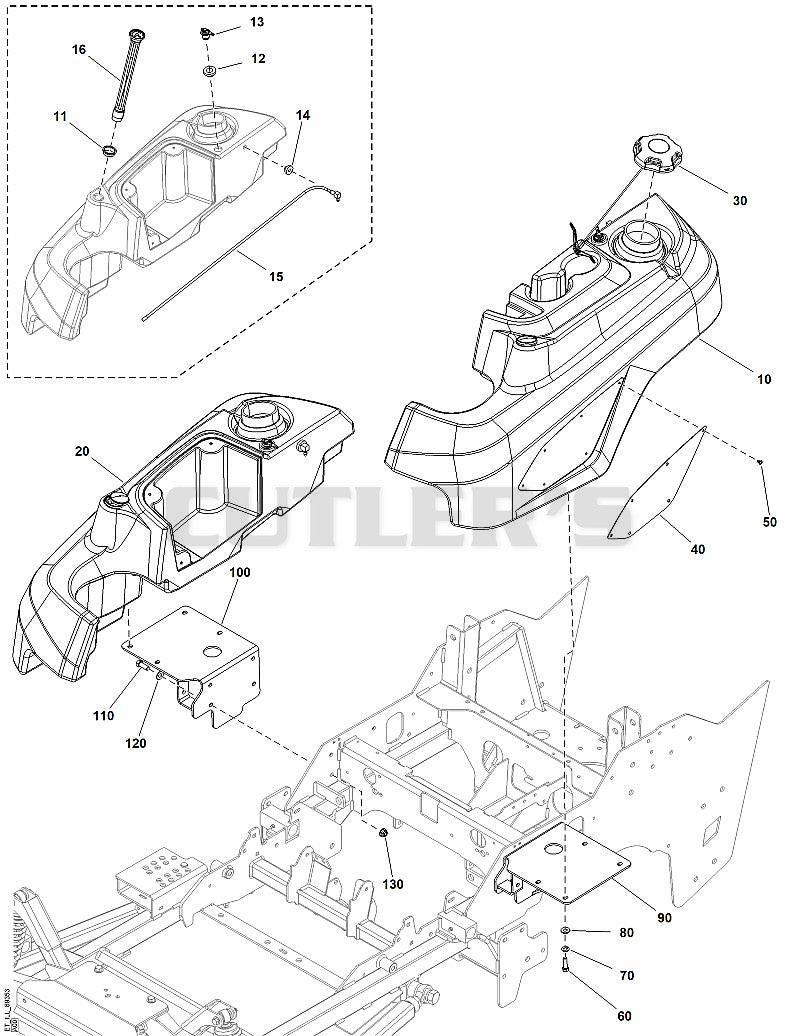 Fuel Tank & Mount