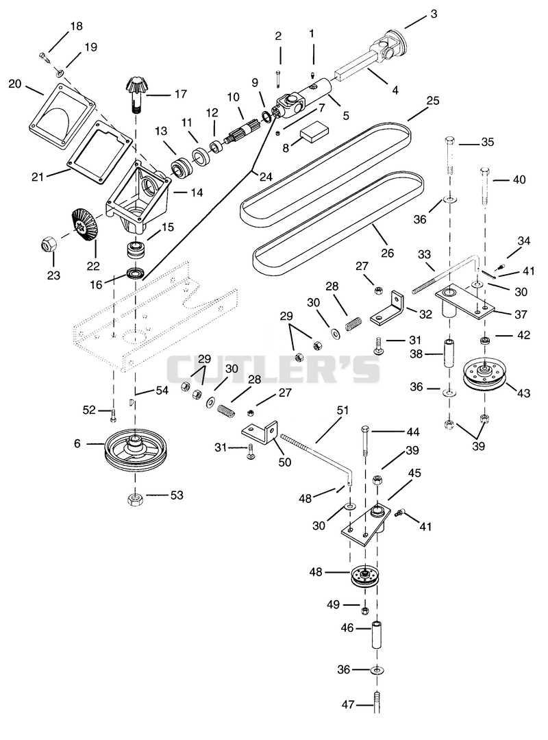 GEARBOX & IDLERS