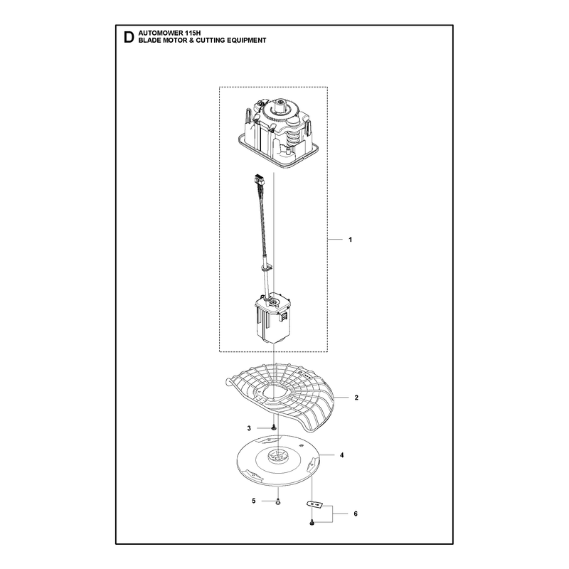 BLADE MOTOR AND CUTTING EQUIPMENT