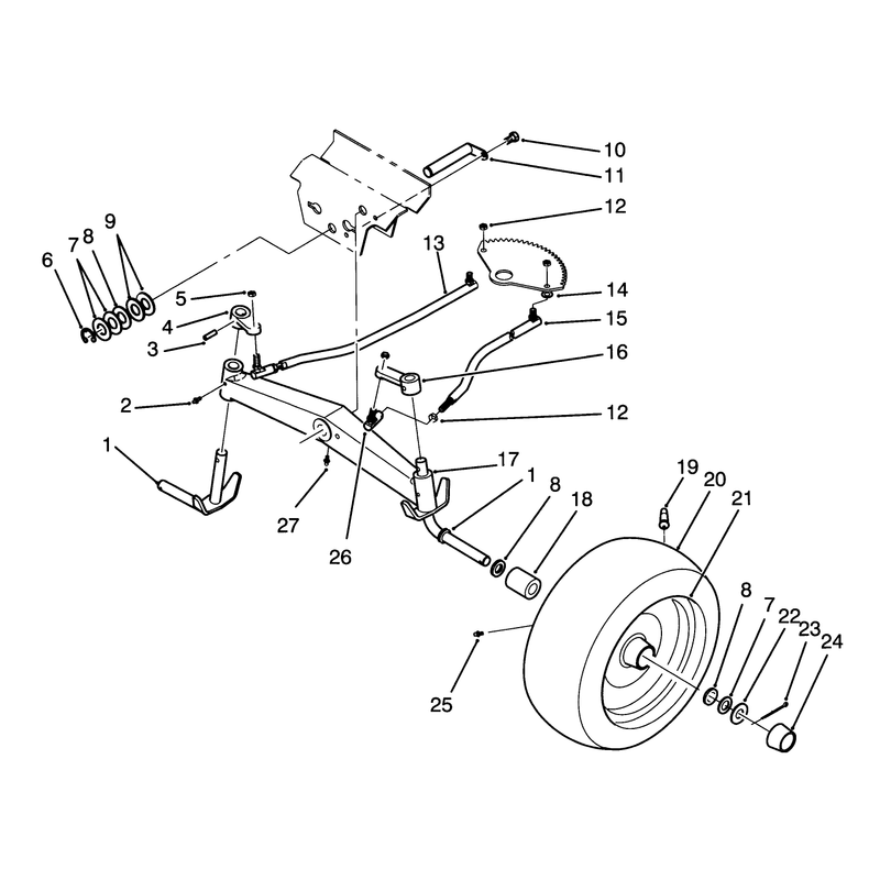 Front Axle Assembly