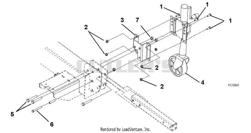 Accessories - Jack Stand w/ Wheel Kit 71702200