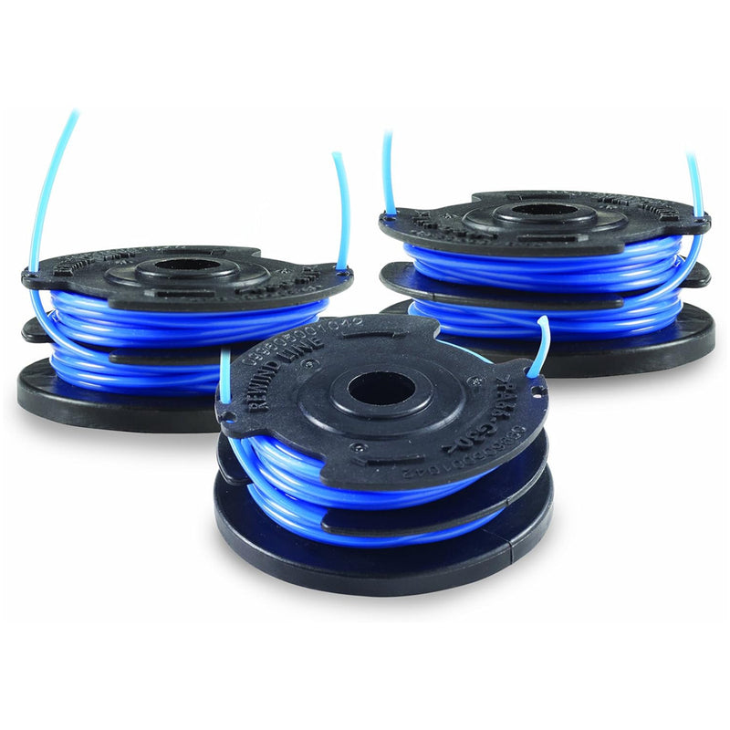 Toro 88528 3-Pack Dual Line Replacement Spool for 48-Volt Trimmer, 0.065-Inch