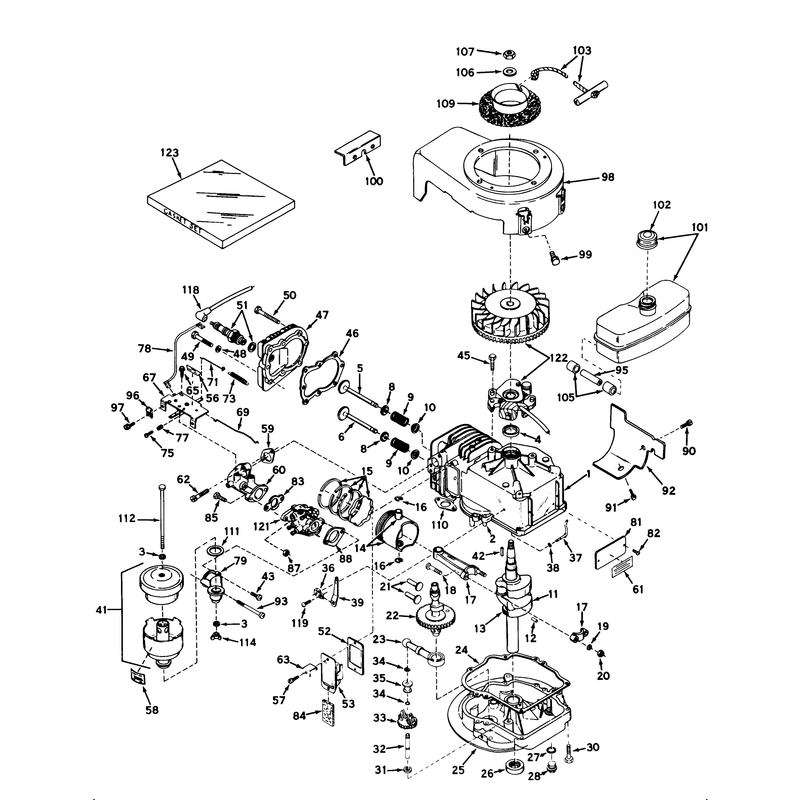 Engine Model Lav35-40369g