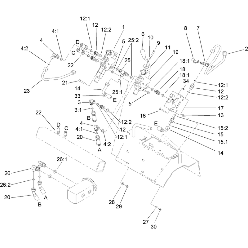 Hydraulic Valve Assembly