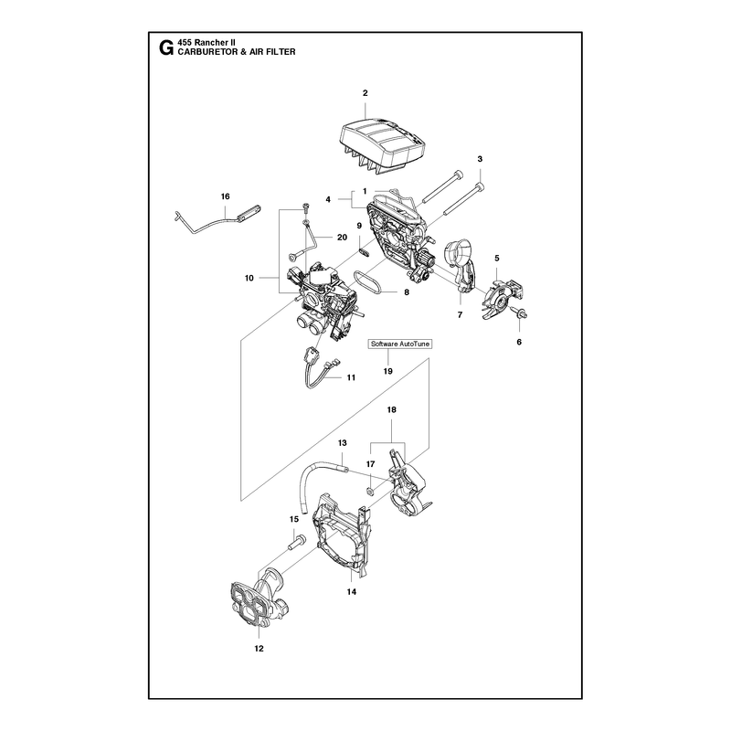CARBURETOR AND AIR FILTER