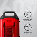Toro 88650 Flex-Force Power System 60-Volts 5Ah Lithium-Ion Battery