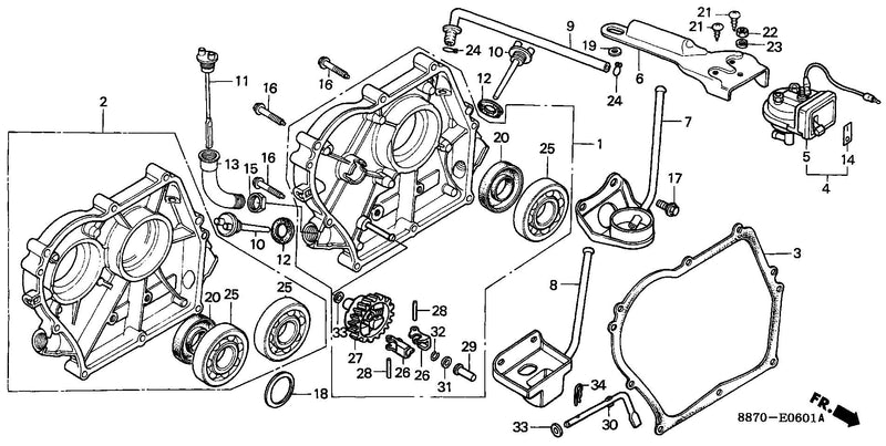 CRANKCASE COVER (2)
