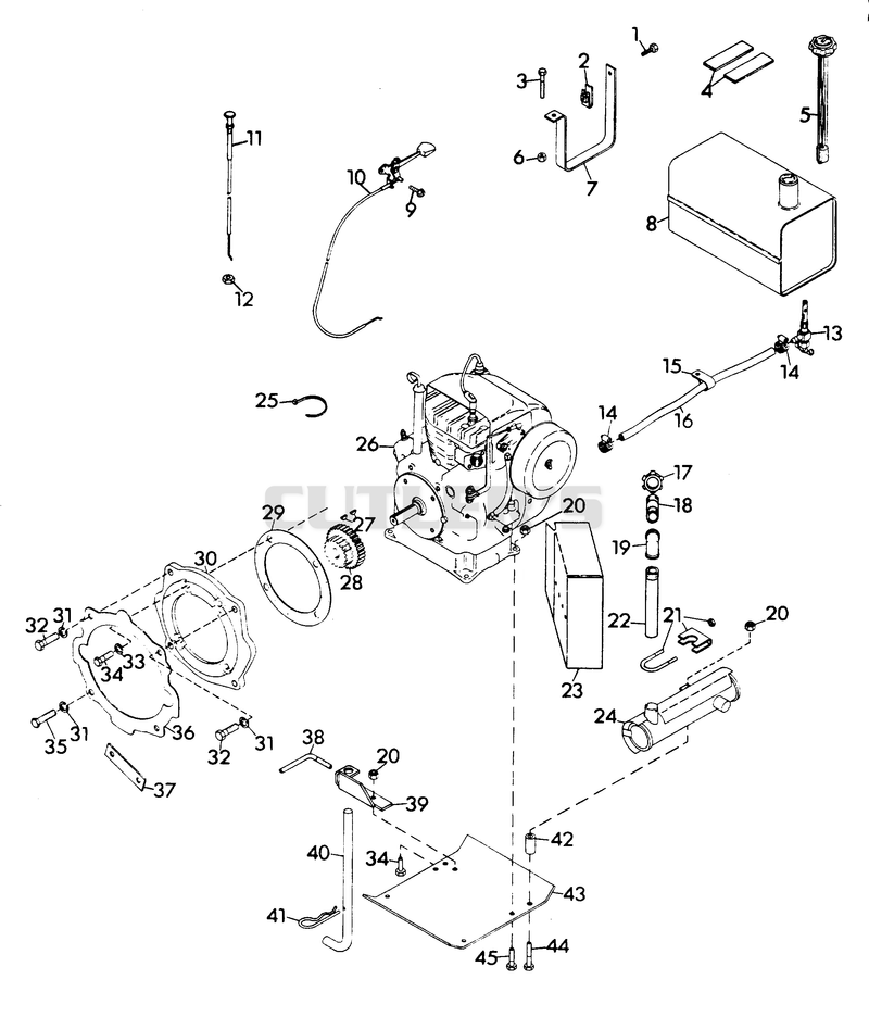 FUEL AND EXHAUST SYSTEM