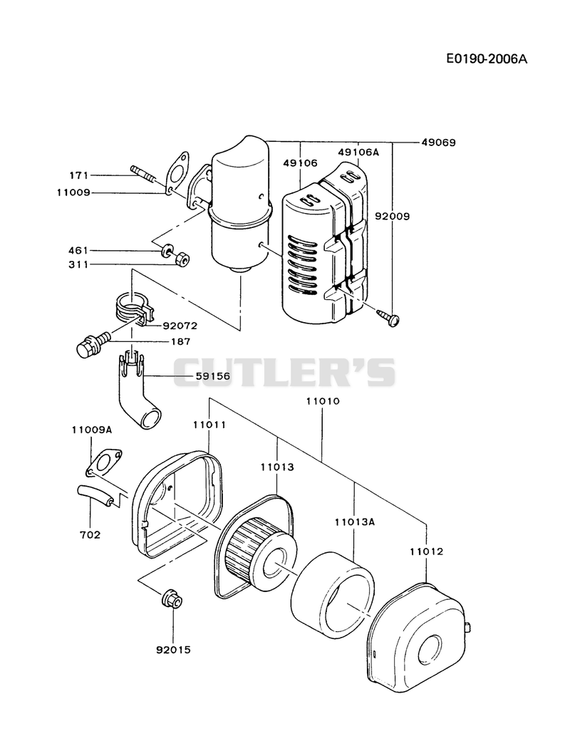 AIR-FILTER/MUFFLER