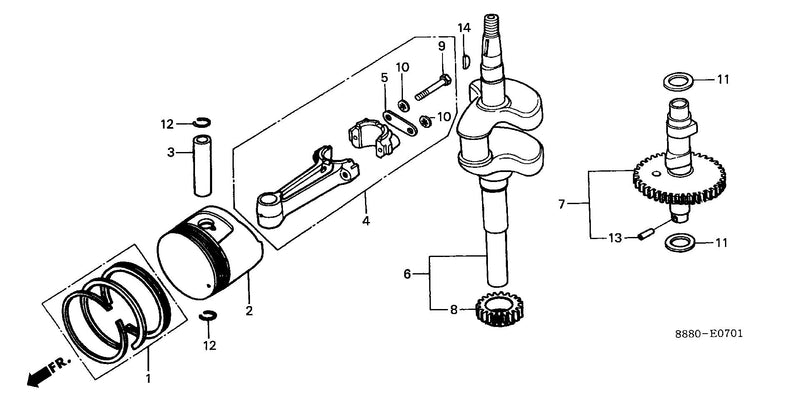 CRANKSHAFT@CAMSHAFT      @PISTON (2)