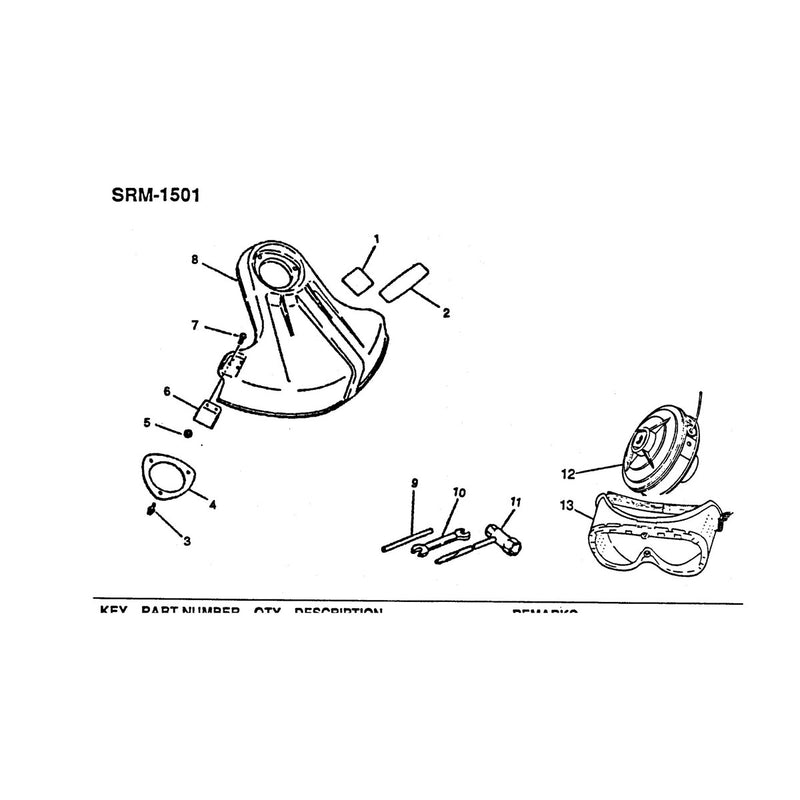 Debris Shield and Tools