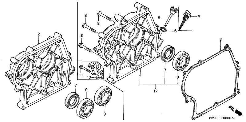 CRANKCASE COVER (1)