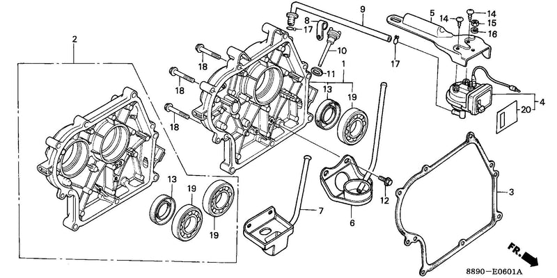 CRANKCASE COVER (2)