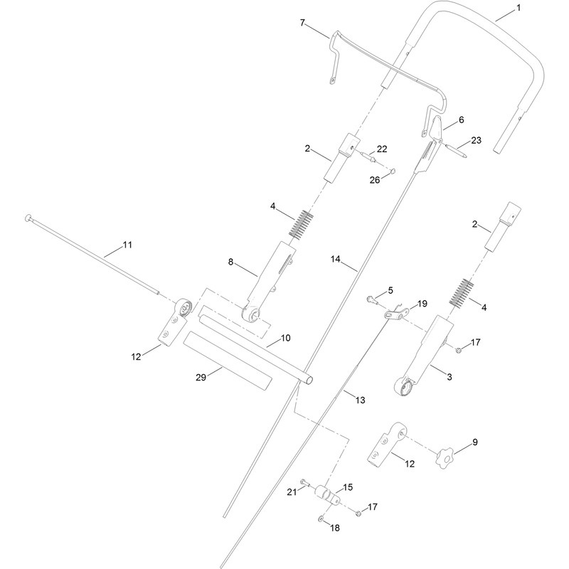 Upper Handle Assembly