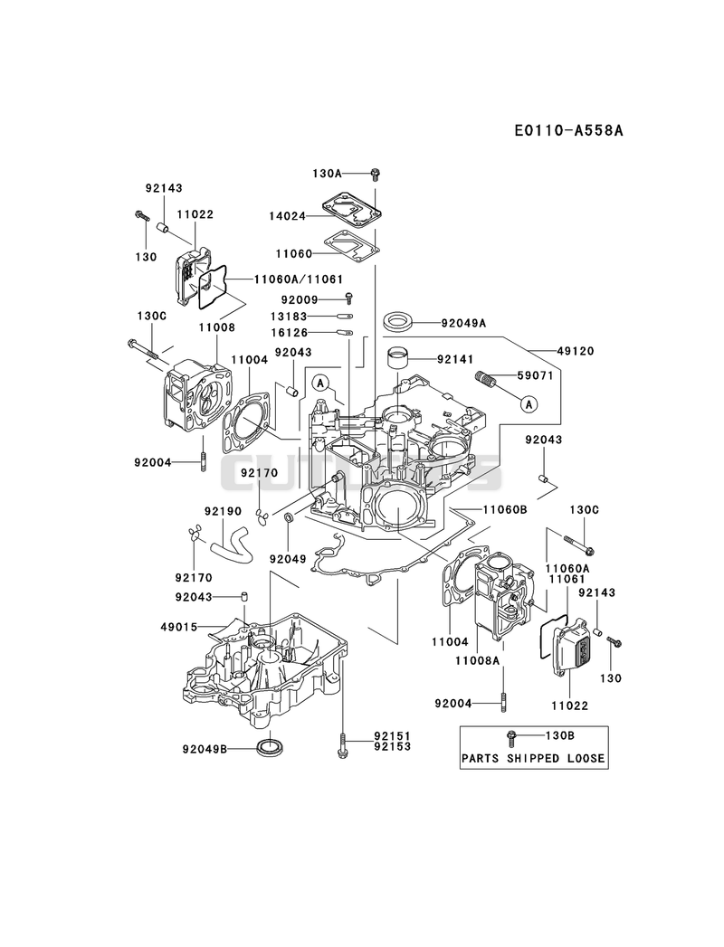 CYLINDER/CRANKCASE