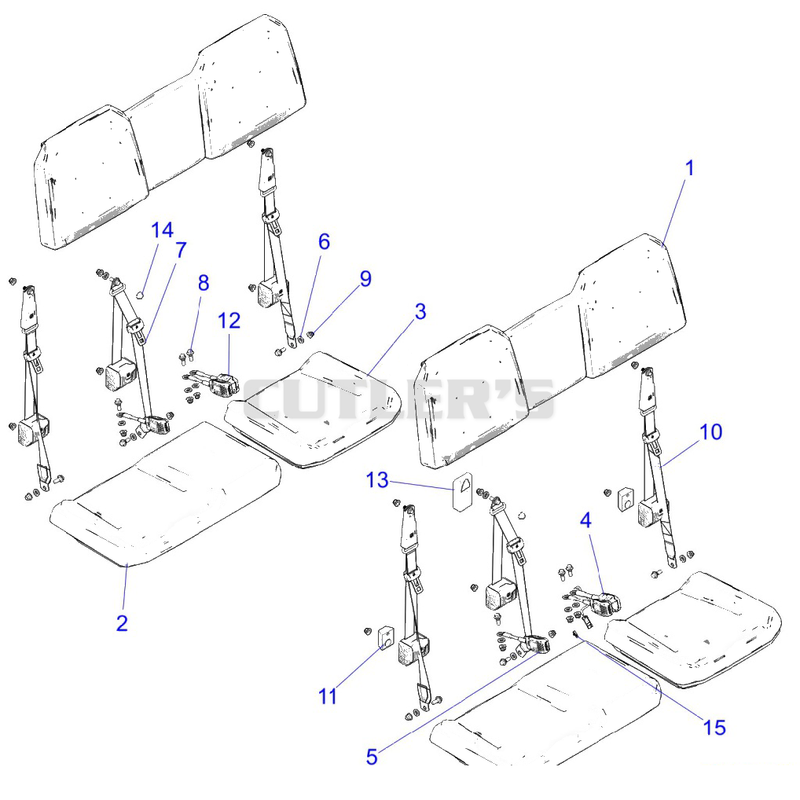 Body, Seat and Seat Belts
