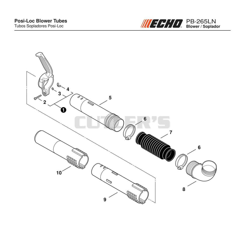 Posi-Loc Blower Tubes