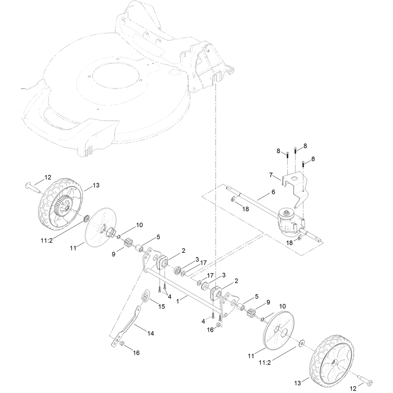 Rear Wheel Assembly
