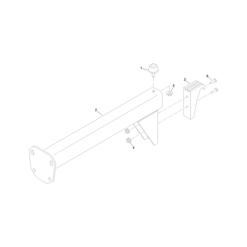Bag Support Frame Assembly No. 103-5166