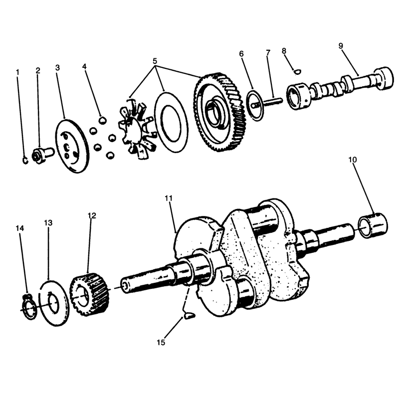 Camshaft and Crankshaft