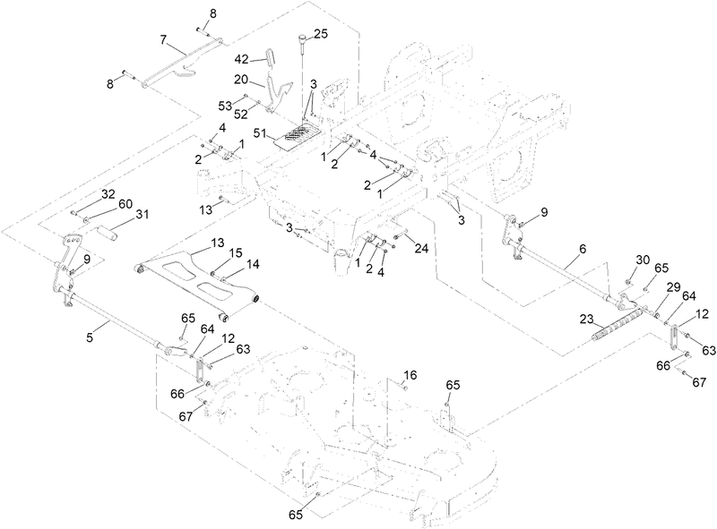 Deck Lift Assembly