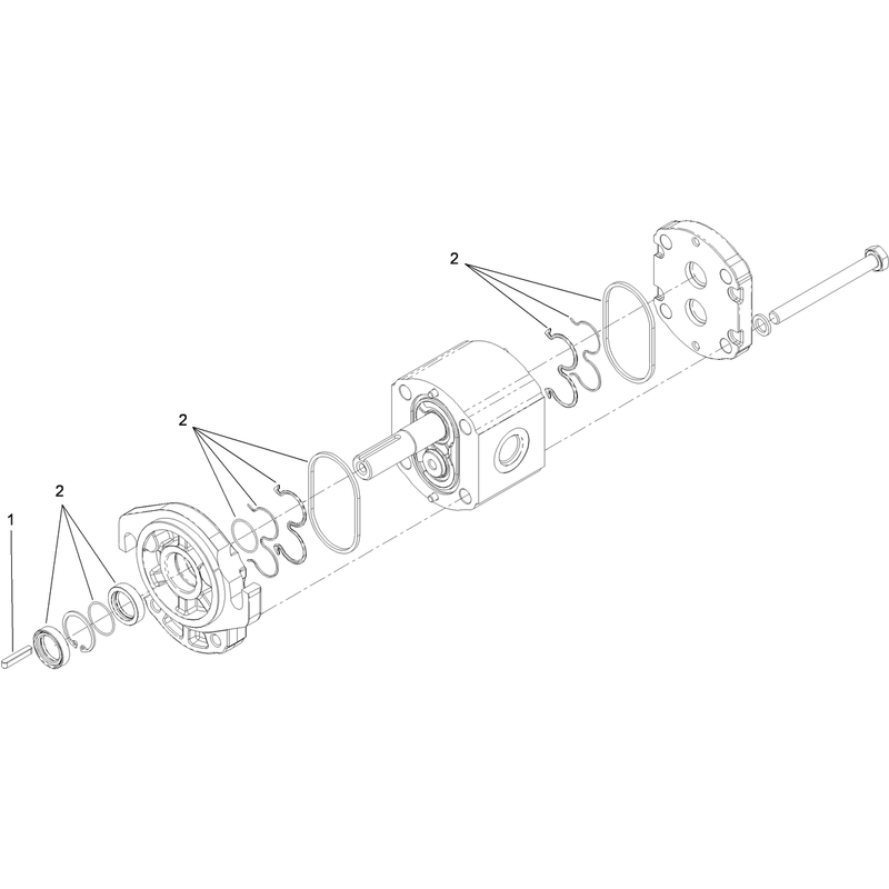 Gear Pump Assembly No 114-3072