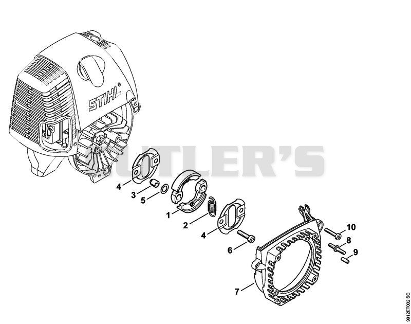 Clutch, Fan housing