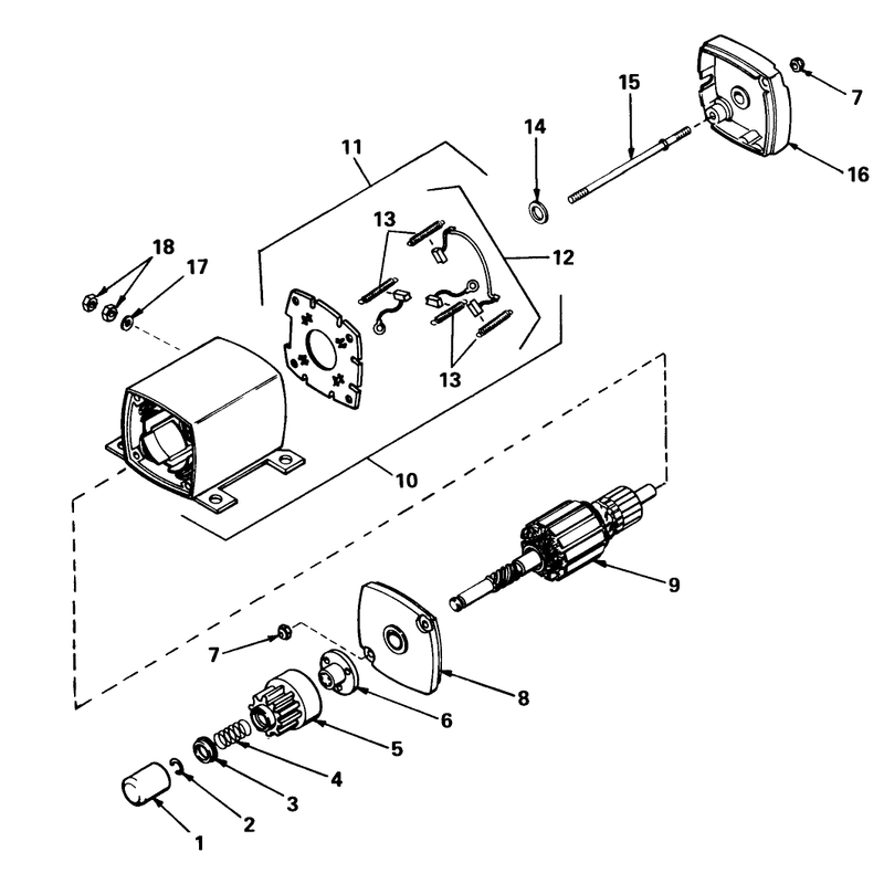 Starter Motor No. 33606
