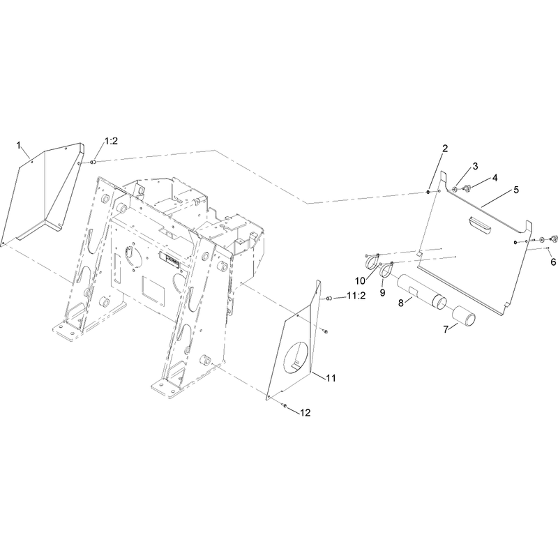 Rear Access Cover Assembly