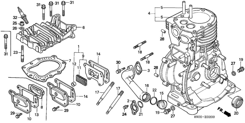 CYLINDER HEAD@CYLINDER