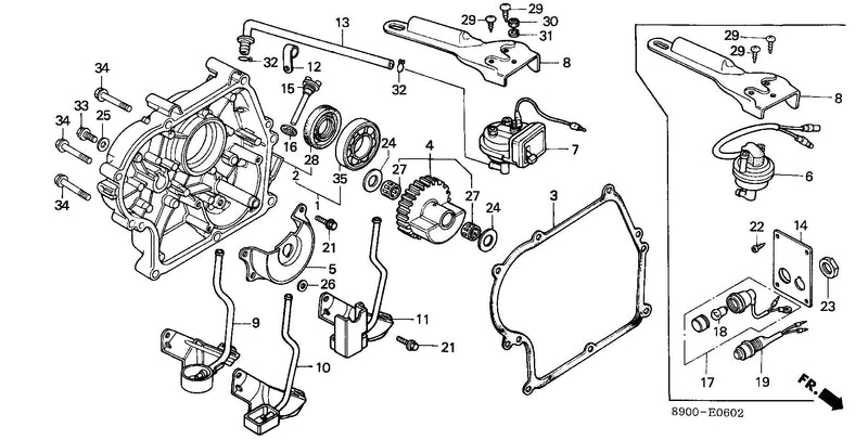 CRANKCASE COVER@OIL ALERT (3)