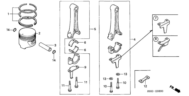 PISTON@CONNECTING ROD