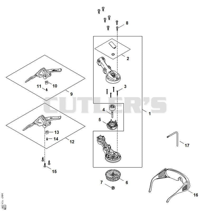 Electric motor, Deflector