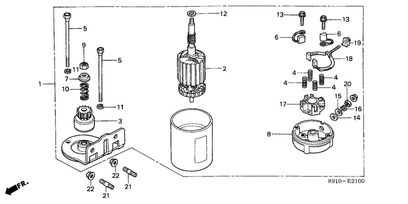 STARTER MOTOR