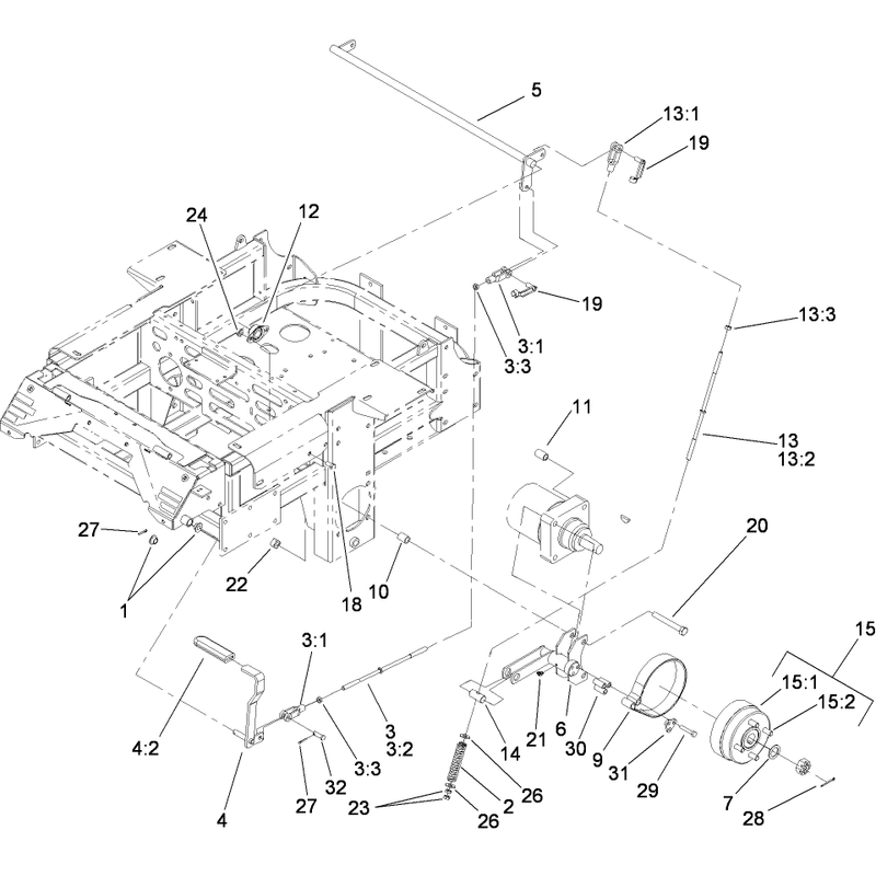 Brake and Wheel Hub Assembly